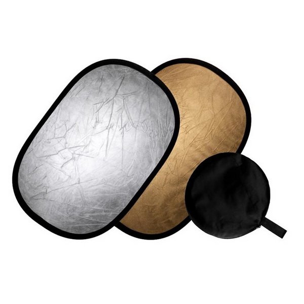 Отражатель 100x150 см Gold-Silver
