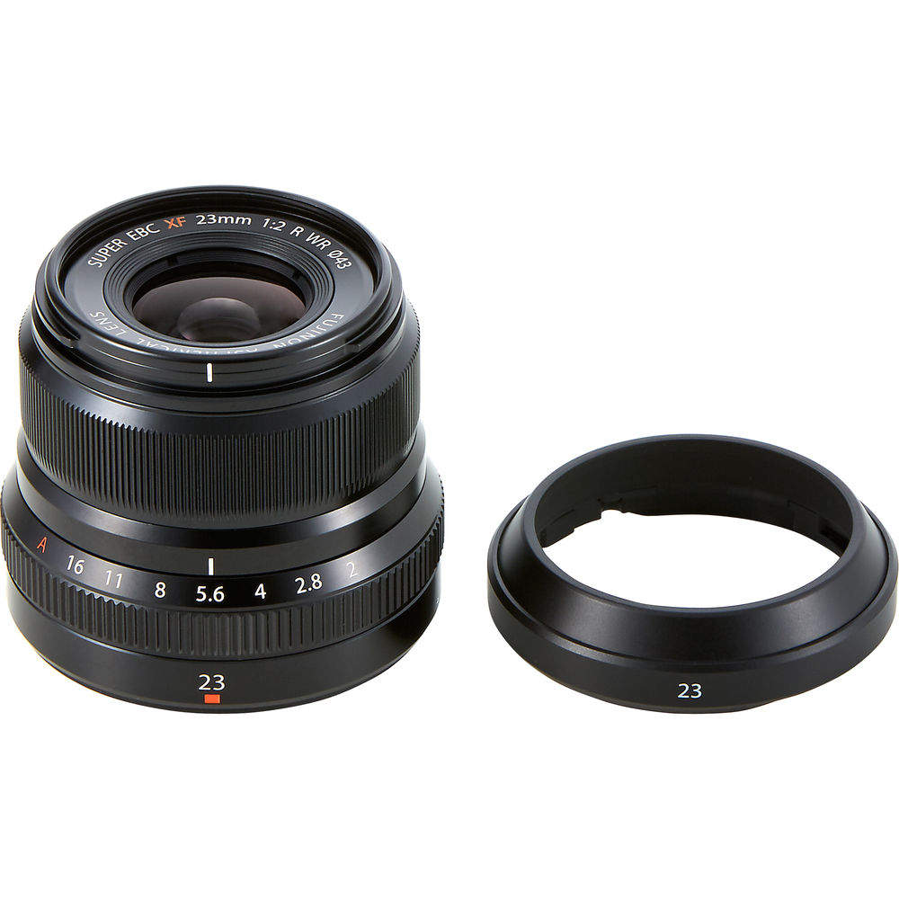 FUJIFILM XF 23MM F2.0 R WR BLACK