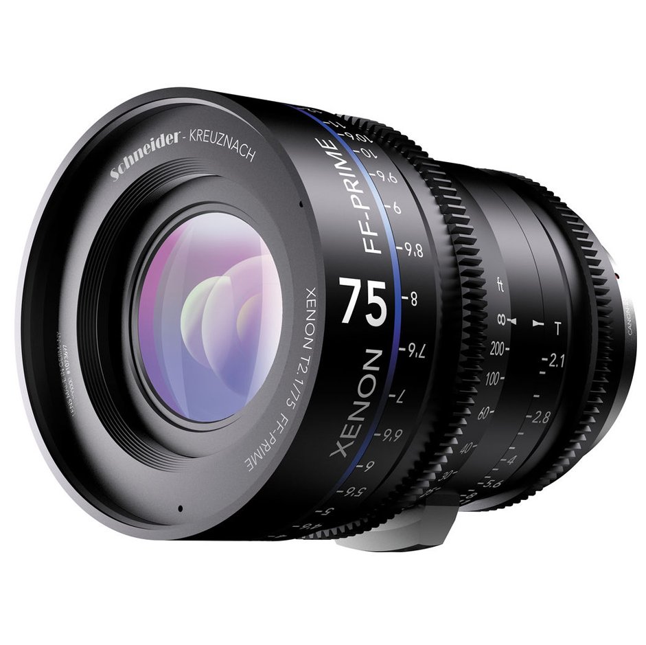 Schneider-Kreuznach Xenon FF-Prime 75mm T/2.1 PL / EF