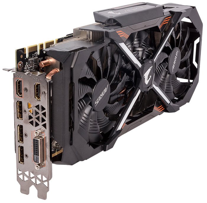 Видеокарта Aorus GeForce GTX 1080 Ti Xtreme Edition 11GB