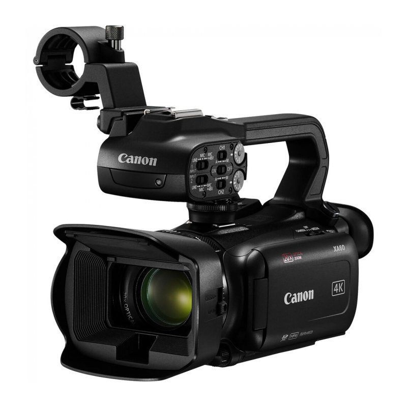Canon XA60B с рукояткой — детальное фото