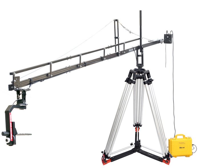 Кран для видеосъемки P14F (4,2м) + HD Stand + Голова Pan Tilt Head