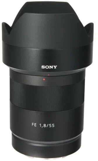 Sony Carl Zeiss Sonnar T* 55mm f/1.8 ZA — детальное фото