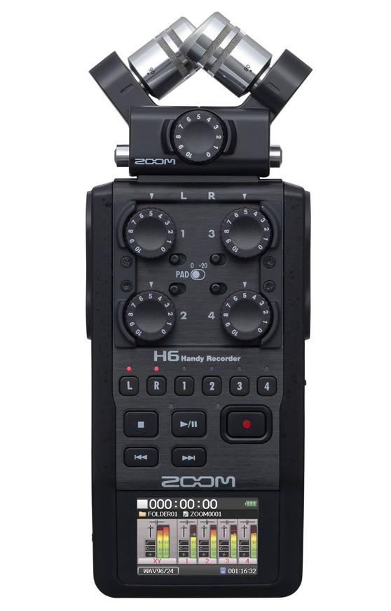 Рекордер Zoom H6 Black