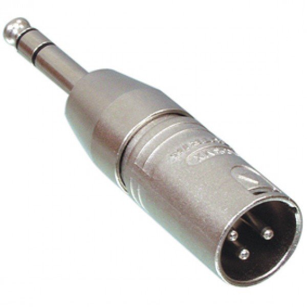 Переходник XLR male to jack 6.3mm