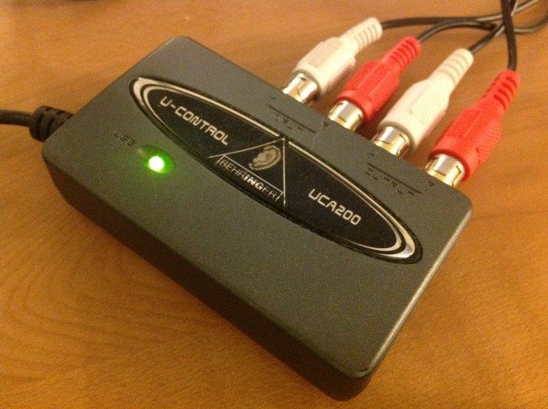 Звуковая плата Behringer U-Control UCA200