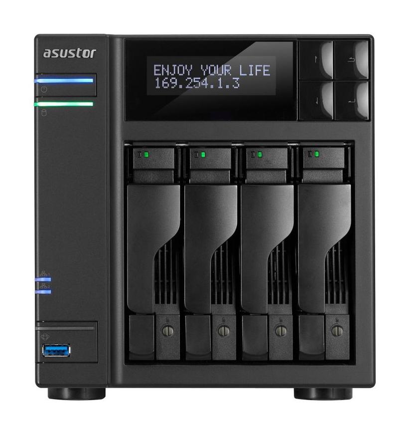 Сетевое хранилище (NAS) Asustor LOCKERSTOR 4 Gen2 (80 терабайт)