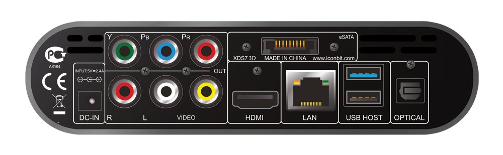 Медиаплеер Full HD 3D IconBit XDS73D