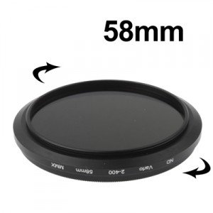 Светофильтр переменный  ND 2-400X China (49-77mm)