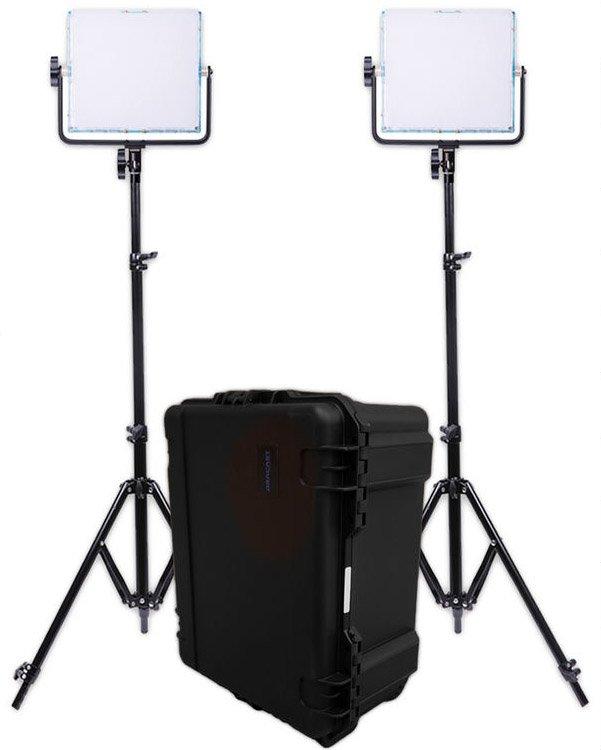 2 X Dracast RGBW LED Panel