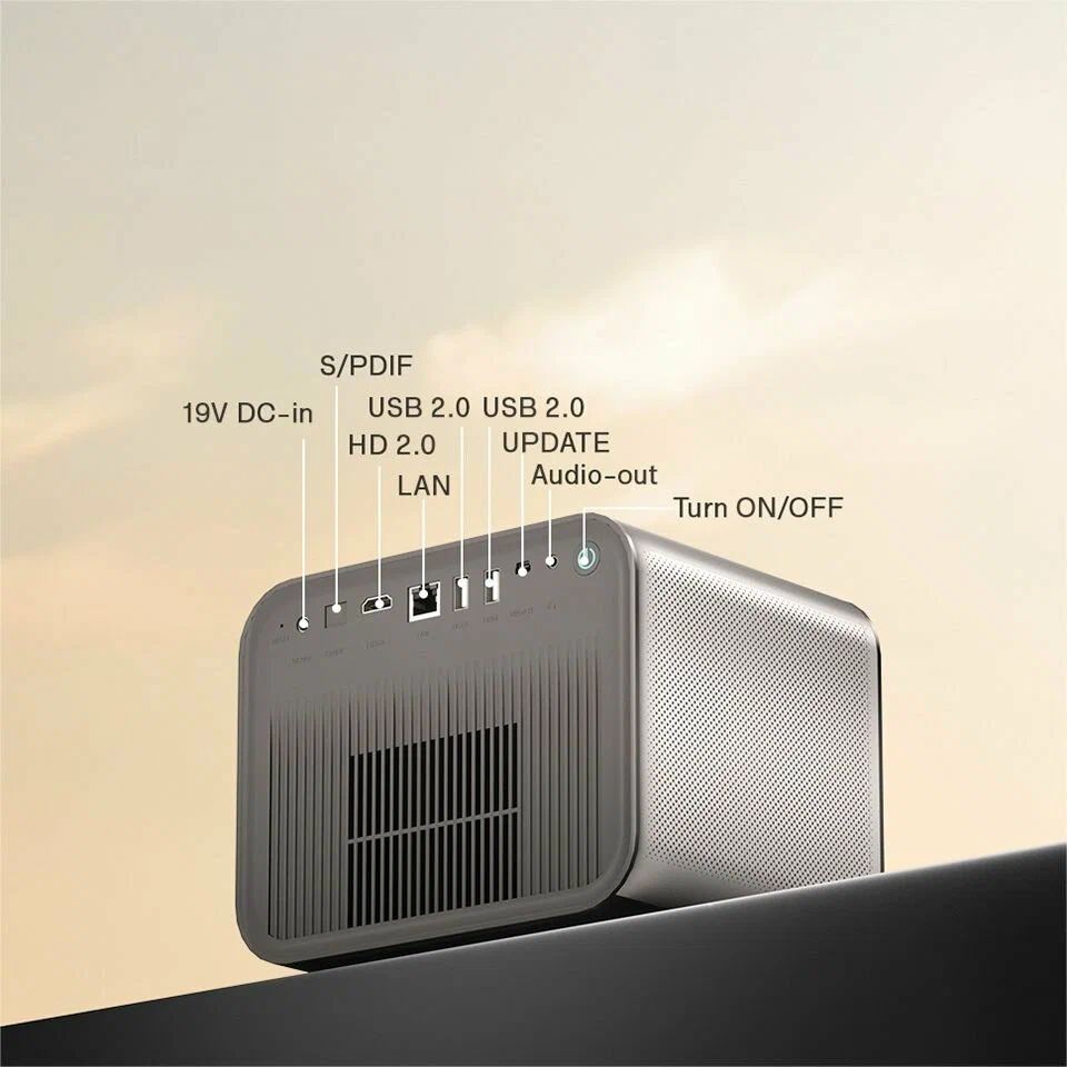 Проектор BYINTEK R90 Max + 2 микрофона