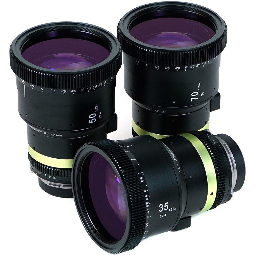 SLR Magic Anamorphot CINE Lens Set 35/50/70 PL / EF