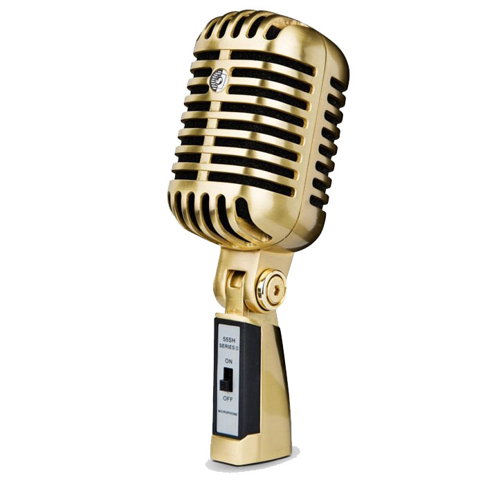 Микрофон Shure 55SH SERIESII (Золото реплика)