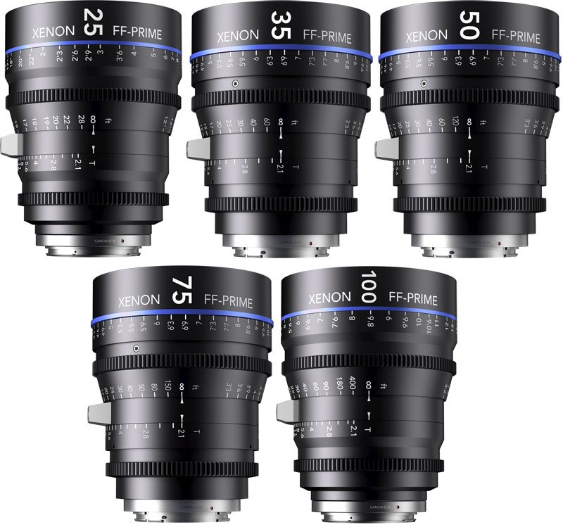 Schneider-Kreuznach Xenon FF-Prime PL / EF (Set 5)
