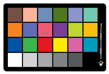Колорчекер (color checker) - WhiteBalance card  2 в 1