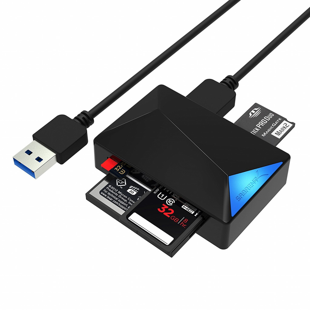 Картридер Sabrent USB 3.0 Multi-Card Reader
