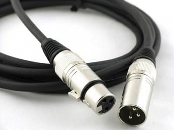 КАБЕЛЬ XLR male - XLR female (5м)