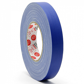Gaffer tape матовый  25мм х 50м. Синий — фото товара