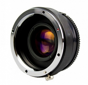 Адаптер Speedbooster lens EOS EF - Micro 4/3 (Aperture: 1 f-stop. Crop: 0.72x)