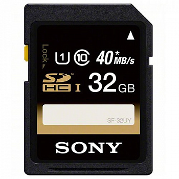 Sony SDHC 32GB Class 10 UHS-I 40 MB/s