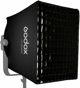 Софтбокс 55 X 63 с сотами Godox LD-SG150RS для LED панелей универсальный (Grid Silk 1/4)