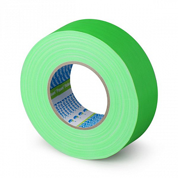 Gaffer tape флуоресцентный Premium 48 мм. Зеленый — фото товара