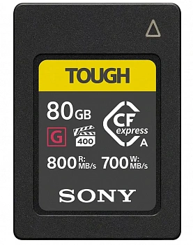 Карта памяти Sony CFexpress Type A 80GB Tough (R800/W700 Mb/s)