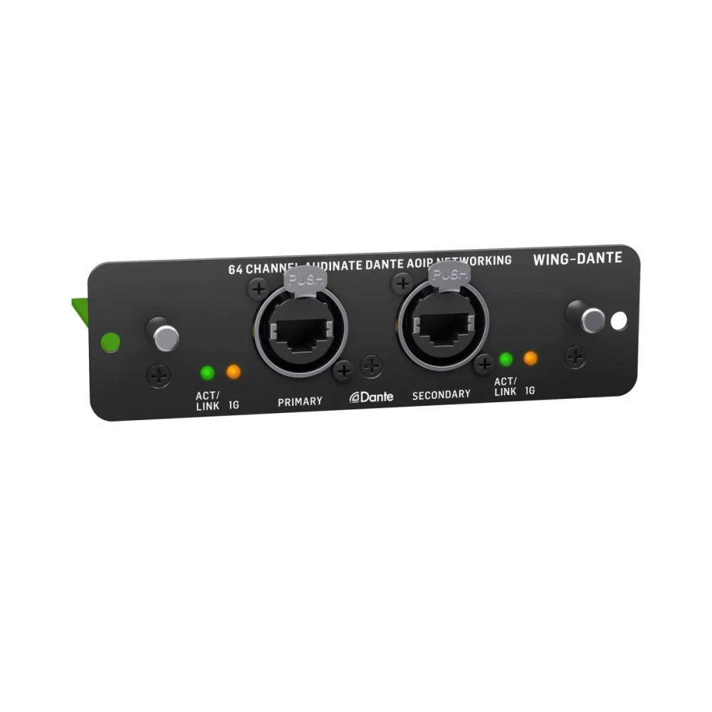 Цифровой микшер Behringer WING-BK + Wing-Dante