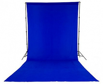 Фон тканевый (Хромакей Blue) 5х3м