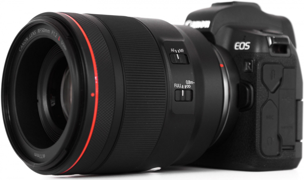 Объектив Canon RF 50mm f/1.2L USM — детальное фото