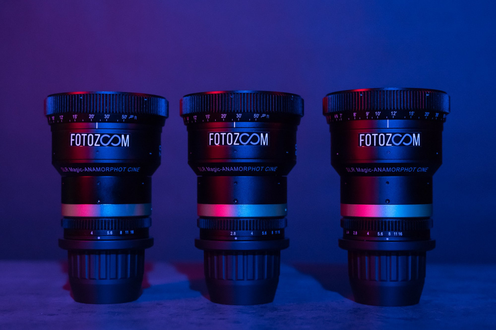 SLR Magic Anamorphot CINE Lens Set 35/50/70 PL / EF