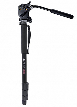 Монопод Benro + Штативная головка Manfrotto 700RC2