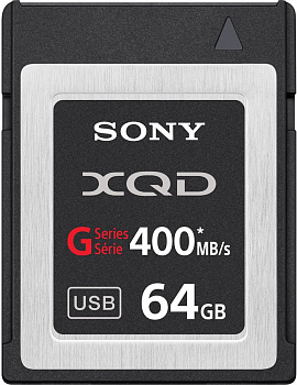 Карта памяти Sony XQD 64GB (R440/W400 Mb/s)