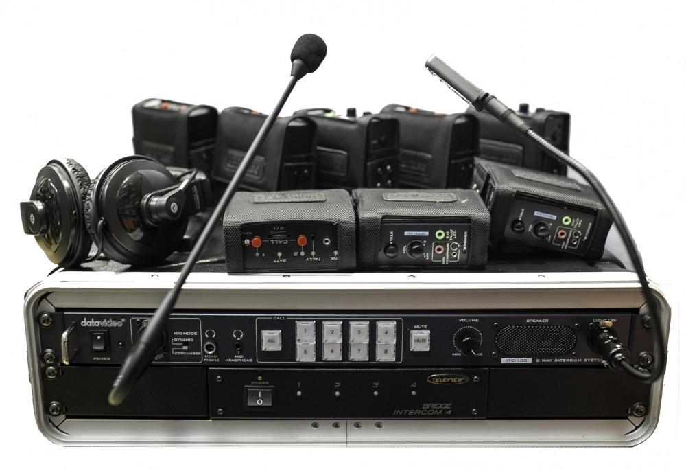 Интерком Datavideo ITC-100 Radio (8 абонентов)
