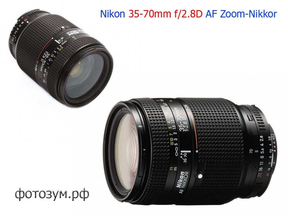 Nikon 35-70mm f/2.8D AF (Canon-Nikon-Micro 4/3)