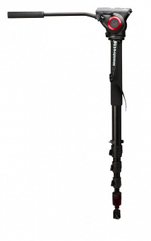 Монопод алюминиевый Монопод Manfrotto 680B + голова MVH500AH