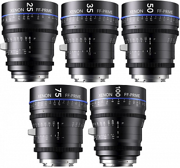 Schneider-Kreuznach Xenon FF-Prime PL / EF (Set 5)