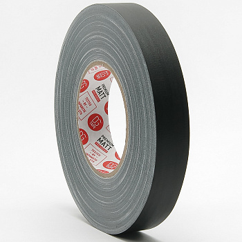 Gaffer tape матовый  25мм х 50м. Черный — фото товара